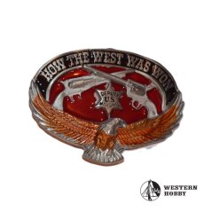 Přezka motivem Wild West