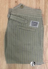 Kalhoty Sierra khaki plaid