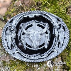 Přezka s indiánským motivem