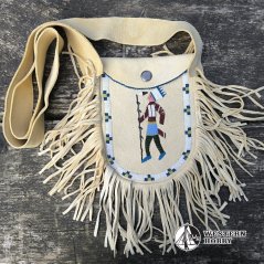 Taška z jelenice přes rameno