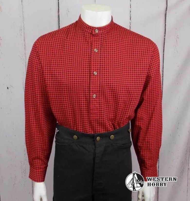 Old style košile Hoss "caro"