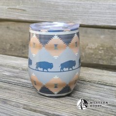 Termohrnek s víčkem - bizon