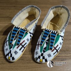 Mokasíny celovyšívané