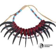 Náhrdelník s imitací medvědích drápů