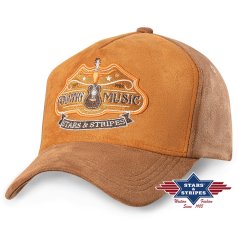 Kšiltovka Country Music brown