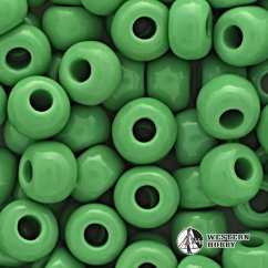 Zelené korálky - 50ks