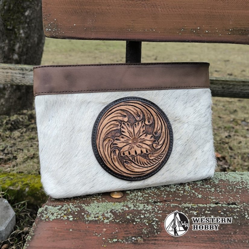 Dámská kožená kabelka