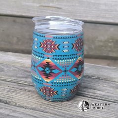 Termohrnek s víčkem Southwest tyrkys