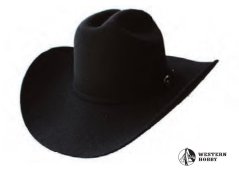 Klobouk Tejana black