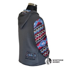 Dámská mikina Dark Gray Aztec