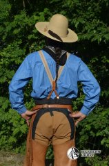 Old style košile Terry blue