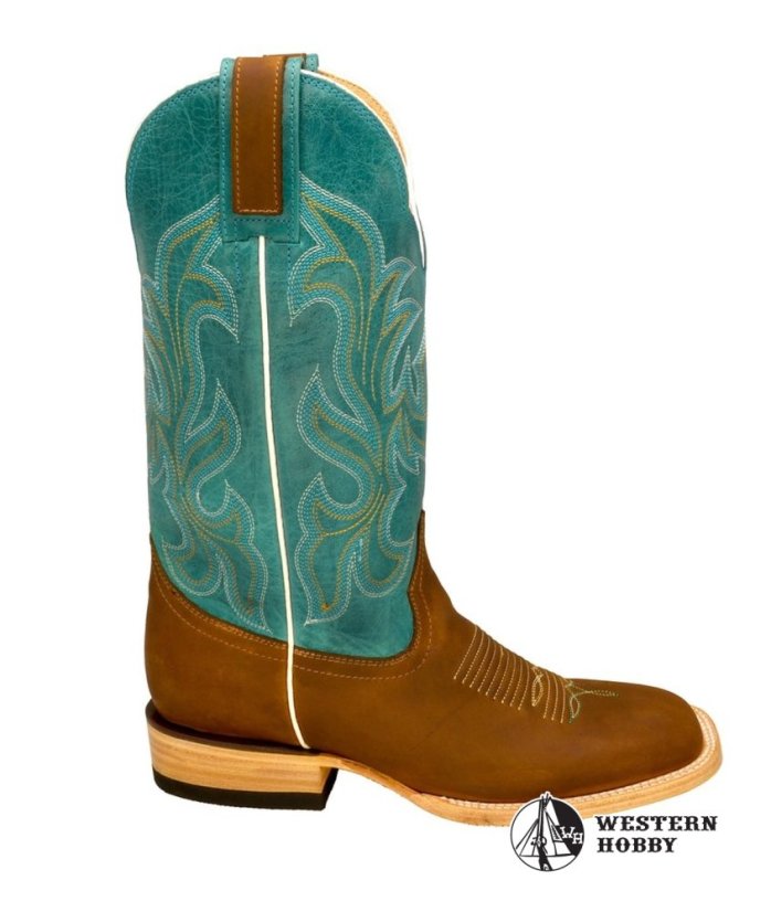 Westernové boty dámské "Tyrkys"