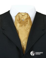 Pánská old style kravata gold