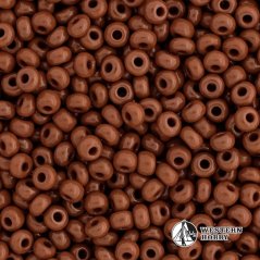 Korálky hnědé - rokajl 50g