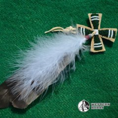 Ozdoba do vlasů - kříž