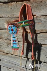 Indiánská uzdečka Crow