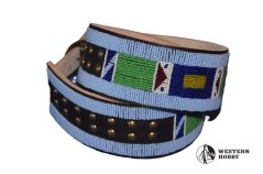 Indiánský vyšívaný opasek