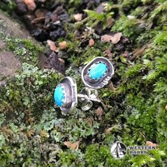 Stříbrné náušnice pecky