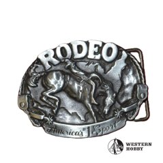 Spona s rodeo motivem