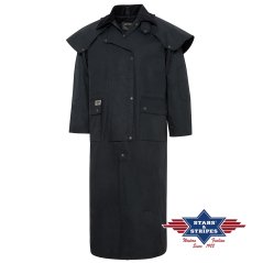 Kabát dlouhý Trail black