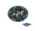 Westernová přezka na opasek
