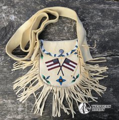 Taška z jelenice přes rameno