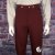 Old style kalhoty Frontier burgundy
