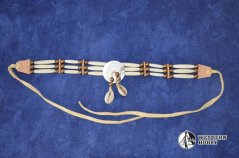 Nákrčník 3 řady s knoflíkem