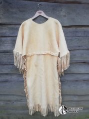 Kožené indiánské šaty