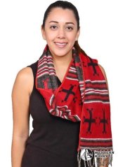 Šála s indiánským motivem