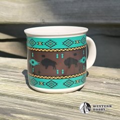 Keramický hrnek Buffalo tyrkys