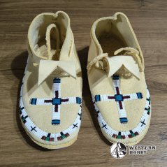 Mokasíny s výšivkou