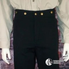 Old style kalhoty Frontier black