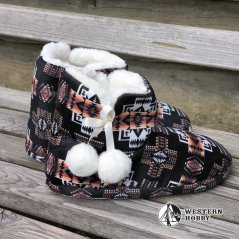 Kotníkové bačkory Southwest black