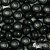 Černé korálky - 50ks
