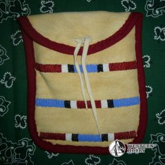 Váček z jelenice na opasek