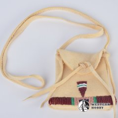 Kožená taštička na krk