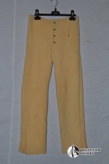 Traperské kožené kalhoty