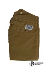 Old style kalhoty Frontier chesnut