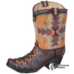 Kasička kovbojská bota