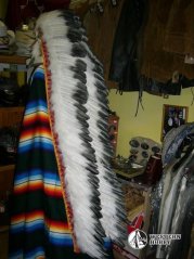 Indiánská čelenka s vlečkou