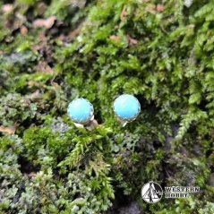 Stříbrné náušnice pecky