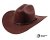 Klobouk Cowboy hnědý