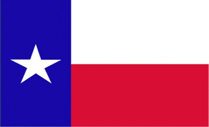 Vlajka Texas