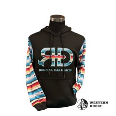 Dámská hoodie Black Pastel Serape