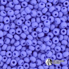 Korálky světle modré - rokajl 50g