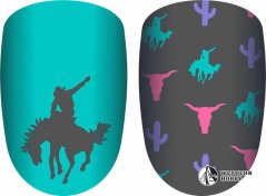 Nálepky na nehty Punchy Daze