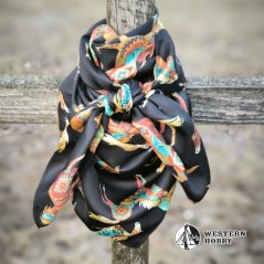 Hedvábný šátek Šátek Feather