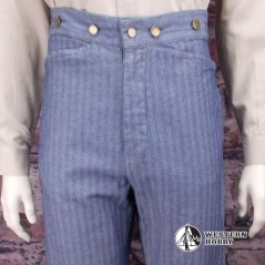 Kalhoty Outlaw navy/herringbone