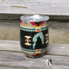 Termohrnek s víčkem - vlk